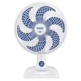 Ventilador De Mesa Mondial Super Power 6 Pás 30cm 220v Branco Azul Vsp-30-w