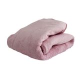 Manta Microfibra Antialérgica Casal Plush 1,80 X 2,00 - Rosa Claro