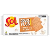 Biscoito Sol Dolce Plus Doce De Leite 360g - Embalagem Com 20 Unidades