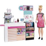 Plaset Boneca Barbie - Cafeteria - Mattel -