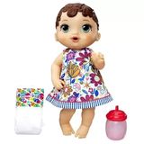 Boneca Baby Alive Hora Do Xixi - Hasbro - Morena