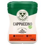 Cappuccino Com Leite Vegetal 3 Corações Pote 140g