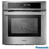 Forno Elétrico de Embutir Panasonic com 80 Litros de Capacidade, Grill e Painel Easy Touch Aço - HL-CX668SRPK