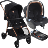 Carrinho De Bebe Com Bebe Conforto E Base Burigotto Lui Cobre