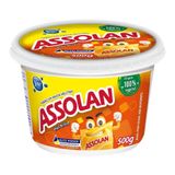 Sabão Em Pasta Assolan Neutro Pote 500g - Embalagem Com 12 Unidades