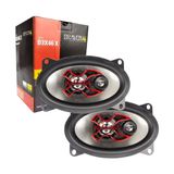 Alto Falante Bravox 4x6 Polegadas Triaxial B3x46x 80wrms Par