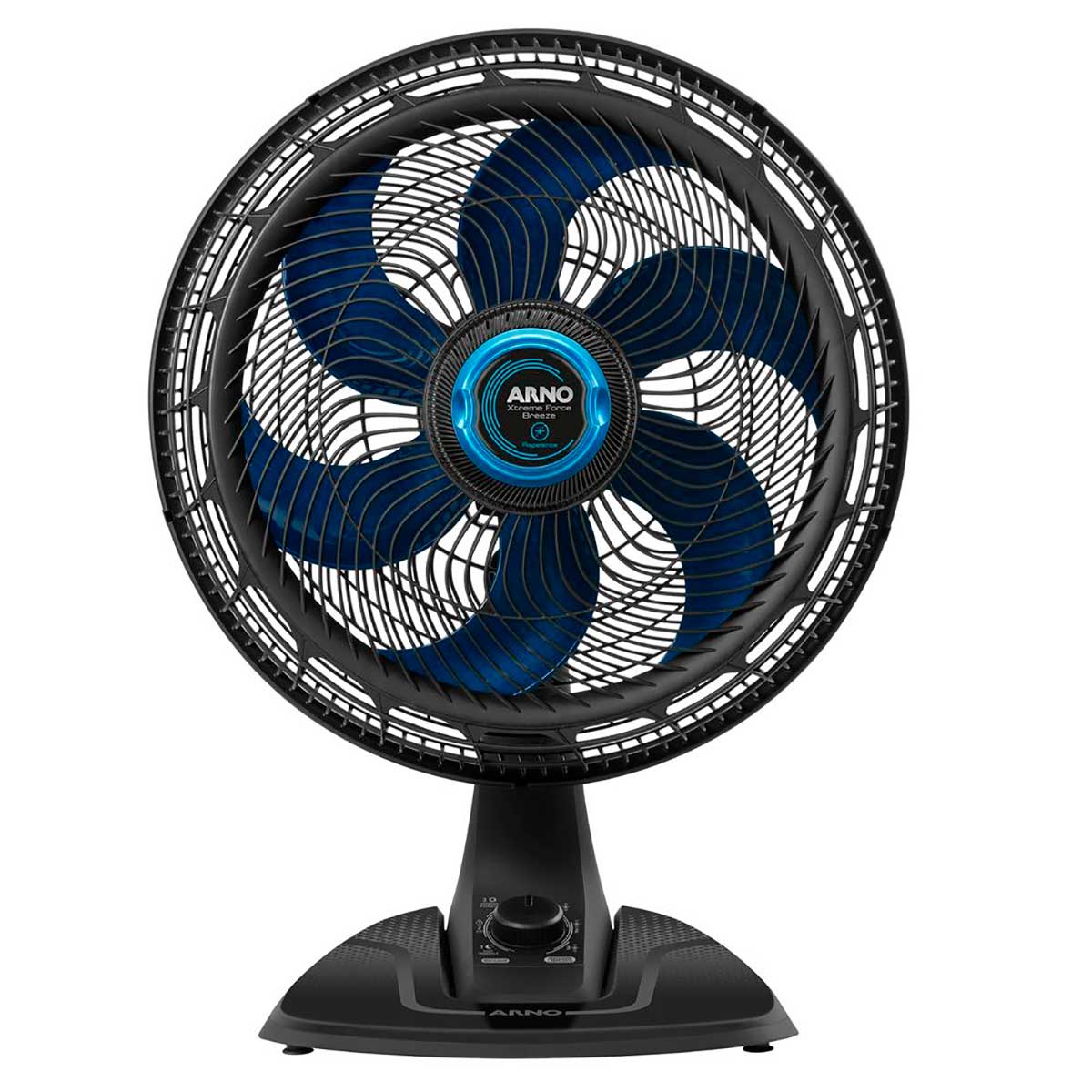 Ventilador de Mesa Arno Xtreme Force Breeze Repelente 40cm 3 Pás 3 Velocidades Branco 220V