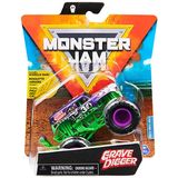 Carrinho Monster Jam 1:64 Die Cast Truck Grave Digger Purple 30th - Sunny