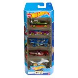 Carrinhos Hot Wheels City Com 5 Carros - Mattel