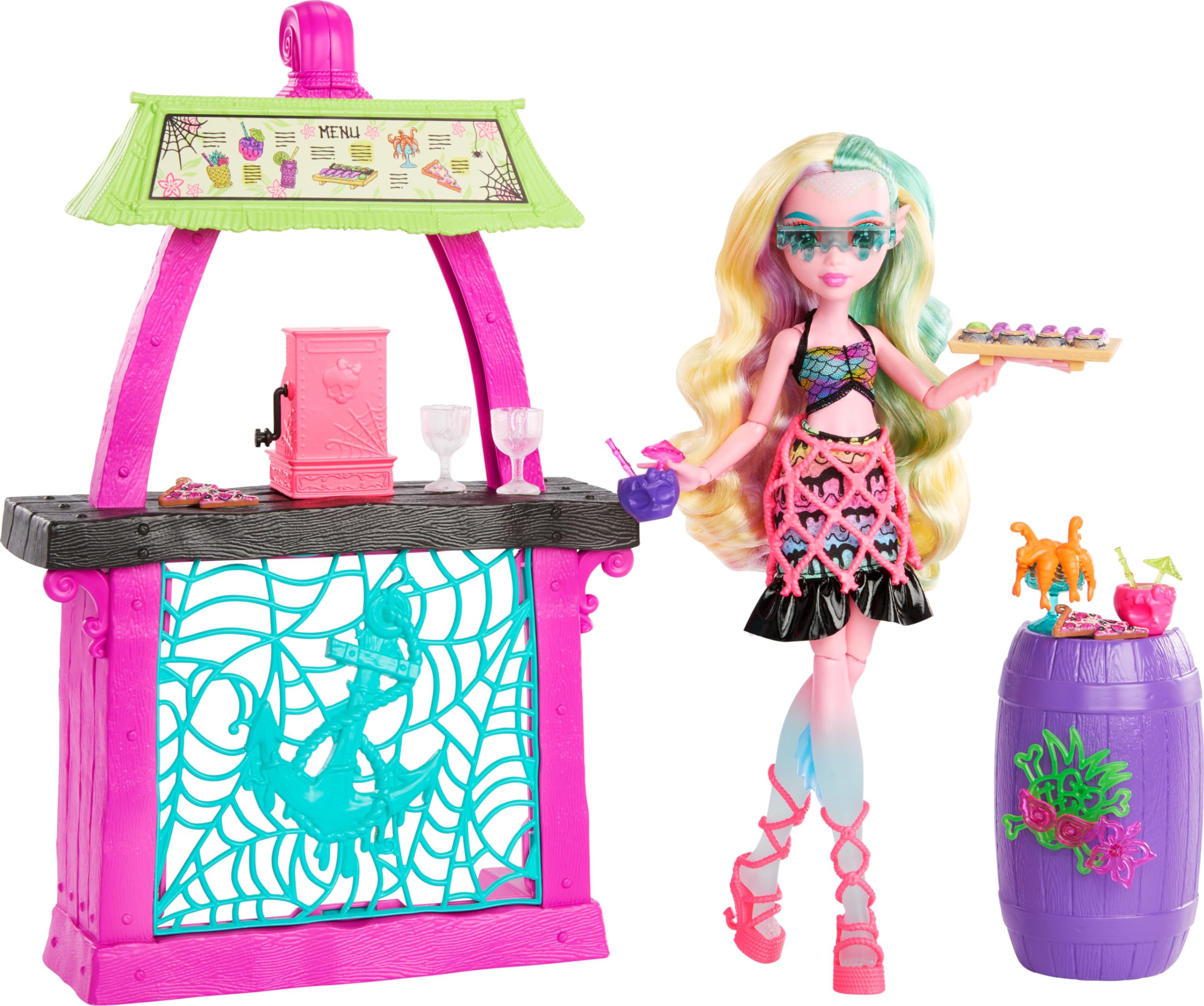 Conjunto De Brinquedos Monster High Lagoona Blue Scare-adise Island Com Acesso