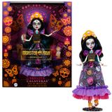 Boneca Monster High Skelita Calaveras Día De Muertos Com Pacote