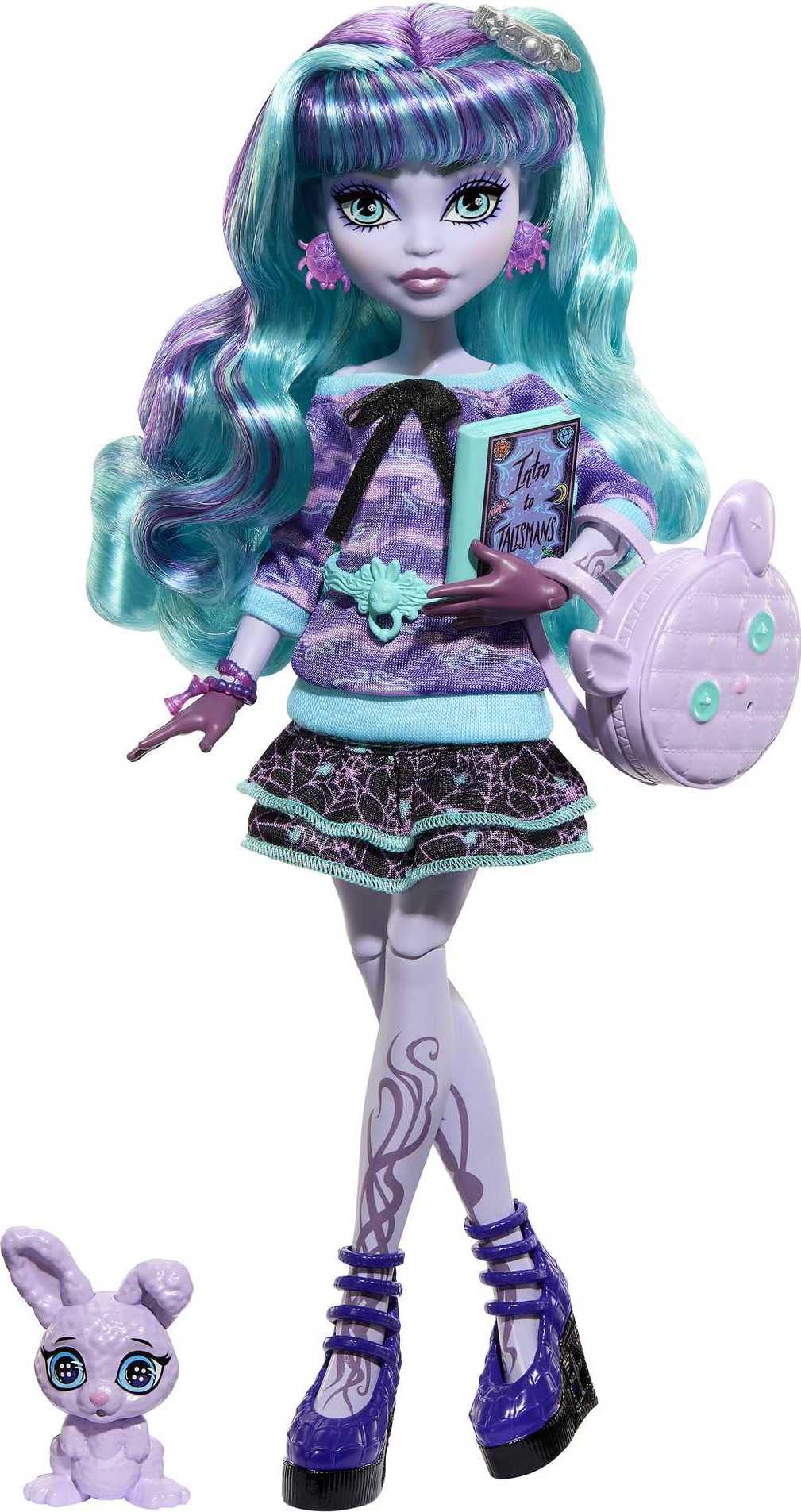 Doll Monster High Twyla Creepover Party Com O Coelhinho De Estimação Dustin