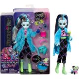 Doll Monster High Frankie Stein Creepover Party Com Cachorro De Estimação