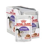 Caixa 12un Ração Úmida Sachê Royal Canin Feline Sterilised Gatos Castrados 85g