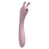 Vibrador De Ponto G E Coelhinho Sugador Clitóris Pink Rabbit