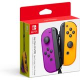 Controle Nintendo Switch Joycon L/r Purple Neon Laranja Neon