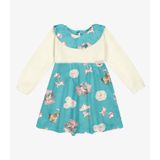 Vestido Infantil Manga Longa Trick Nick Azul G