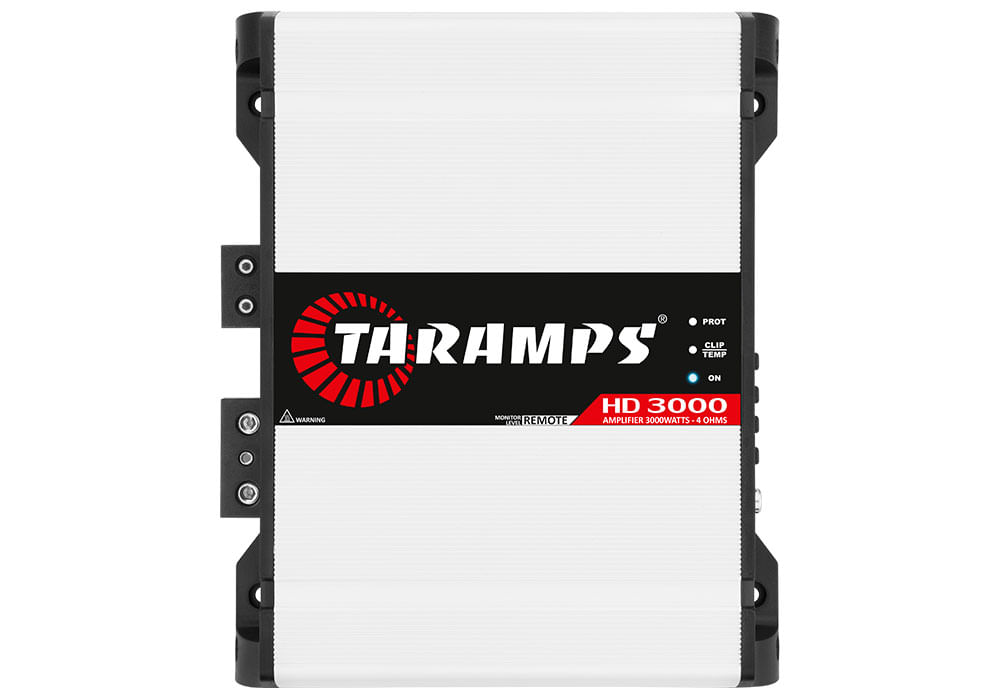 Amplificador Taramps Hd 3000w Rms 4 Ohms 1 Canal Cass D - V3