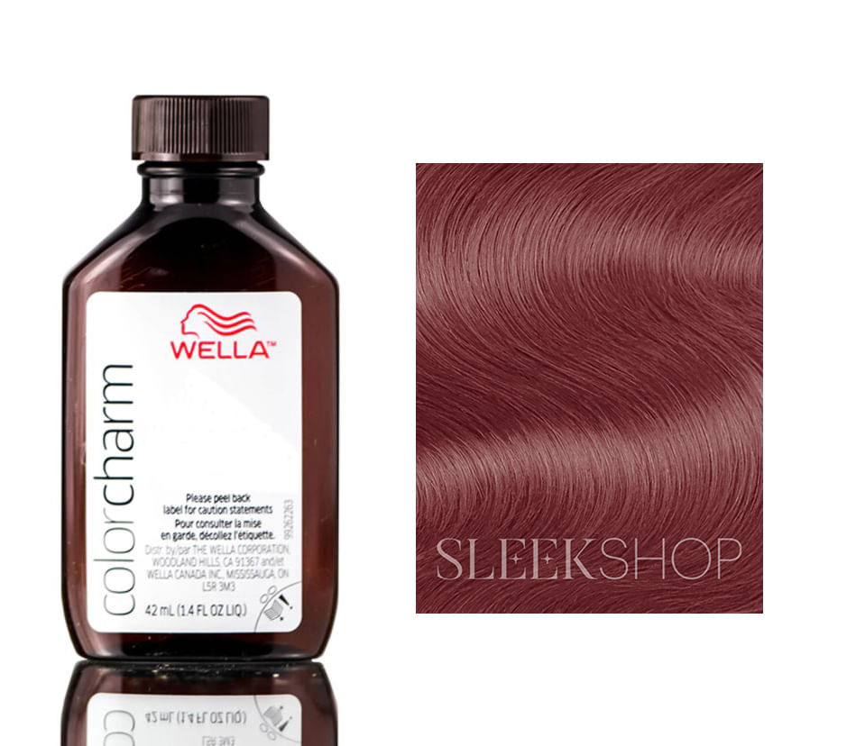 Cor De Cabelo Wella Color Charm Liquid Permanent 6rv Cyclame