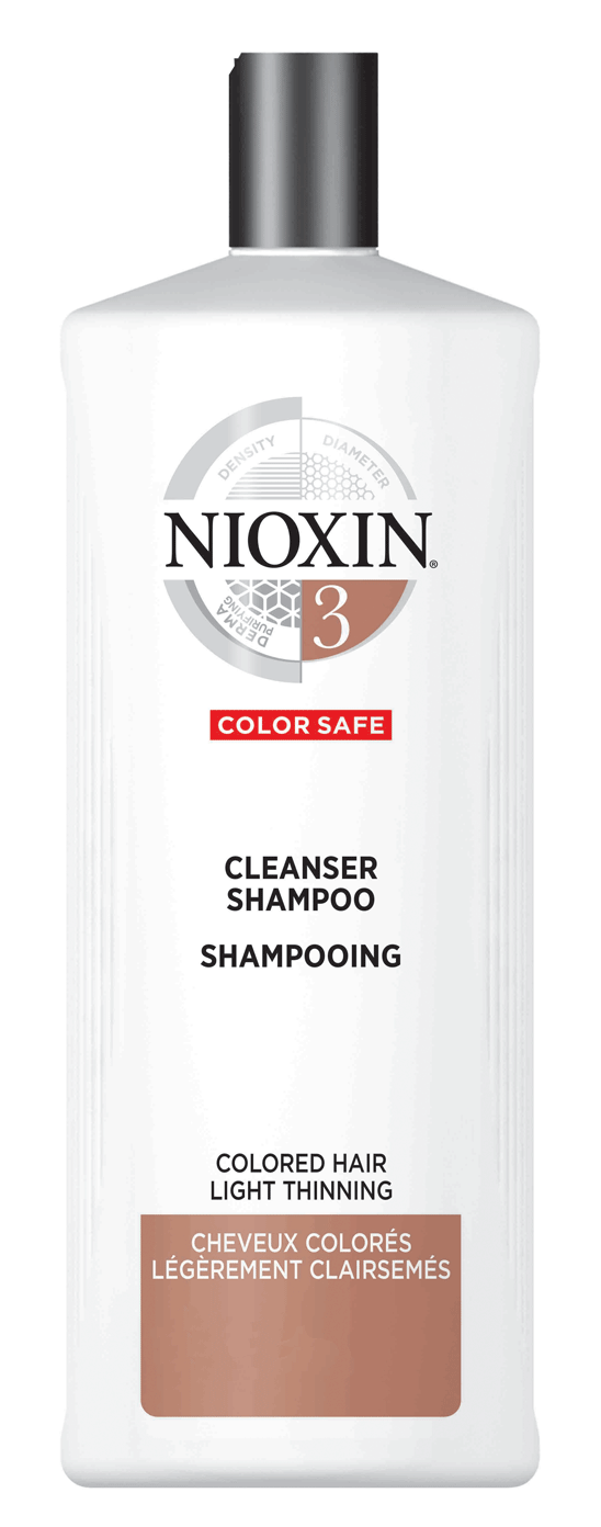 Shampoo Nioxin System 3 Cleanser Para Cabelos Finos 500ml