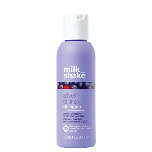 Shampoo Milk_shake Silver Shine Purple Para Cabelos Loiros -