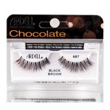 Cílios Postiços Ardell Chocolate Lashes Black Brown 886