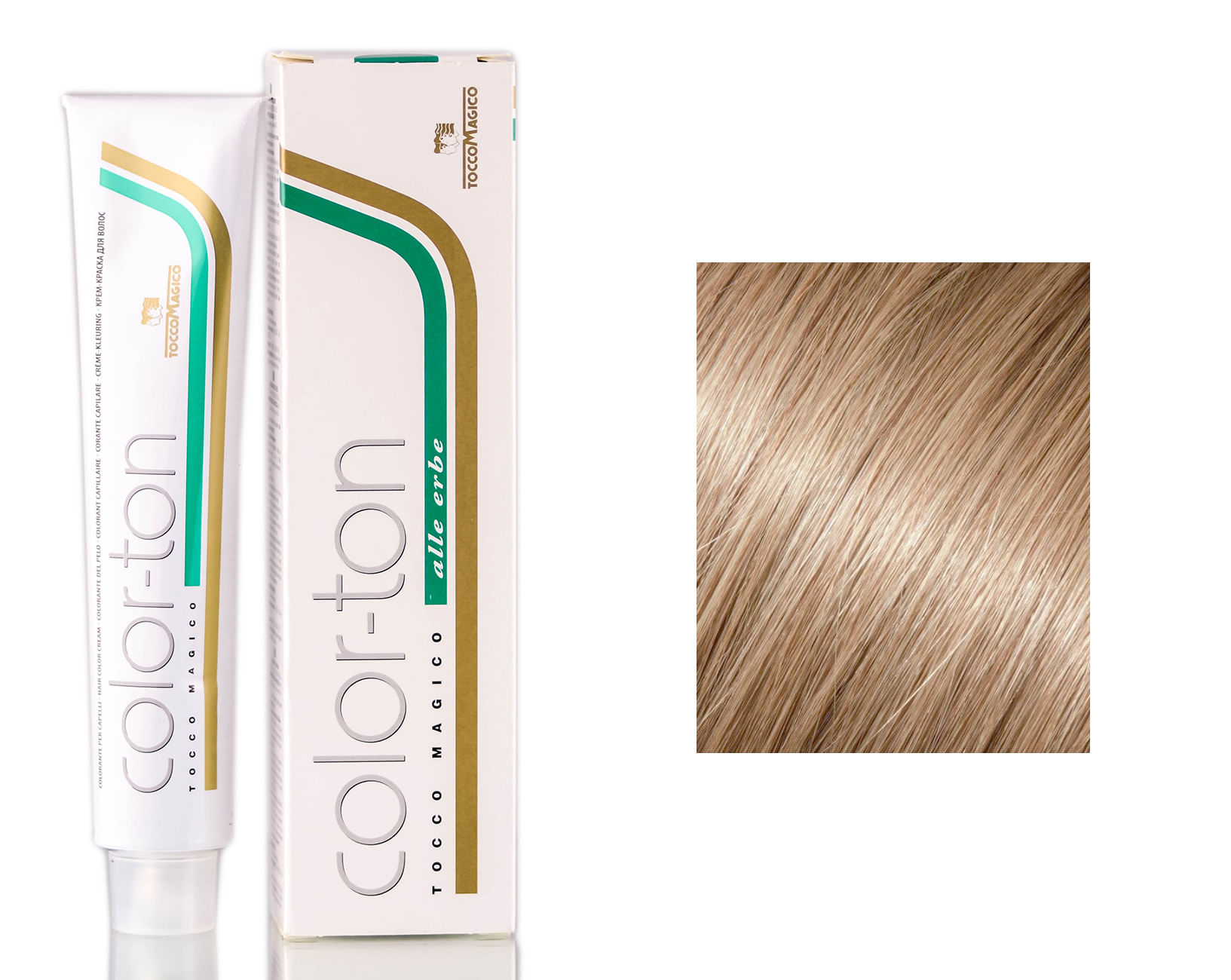 Creme De Cabelo Permanente Tocco Magico Color-ton Alle Erbe 7.0 Bl