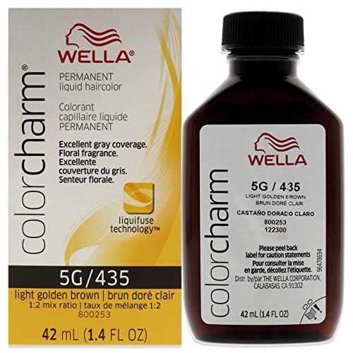 Tinta De Cabelo Líquida Permanente Wella Color Charm Para Gr