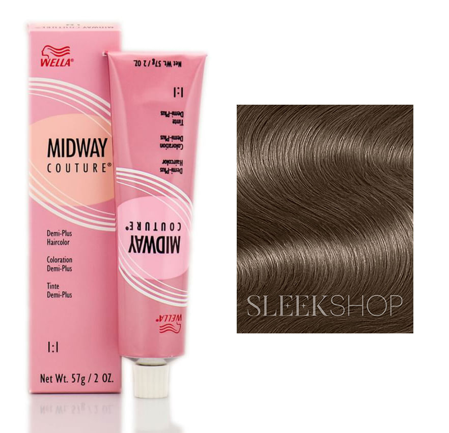 Tintura De Cabelo Wella Midway Couture Demi-permanent Plus Cream