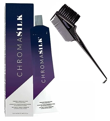 Tinta De Cabelo Creme Permanente Chromasilk Da Pravaana Com Sil