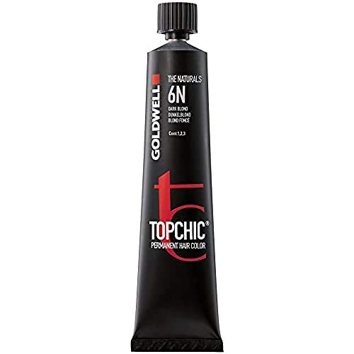 Tinta De Cabelo Goldwell Topchic, #7a Mid Ash Blonde, 2,03 O