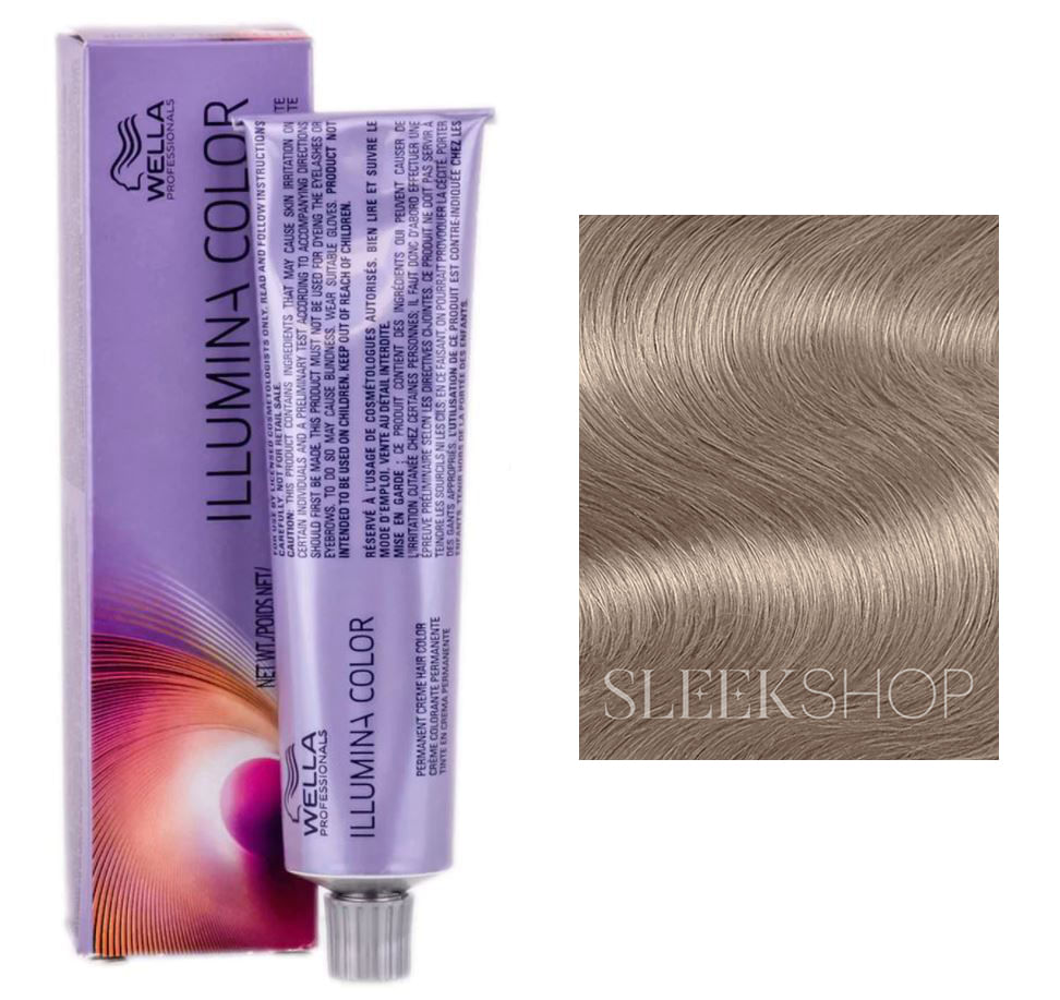 Cor De Cabelo Wella Illumina Creme Permanente 8/69 Violeta Claro