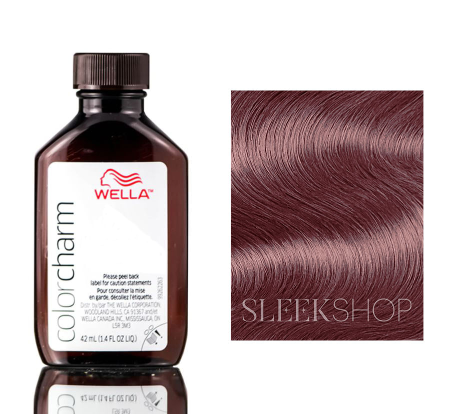 Cor De Cabelo Wella Color Charm Liquid 100% Cinza Coverage 5