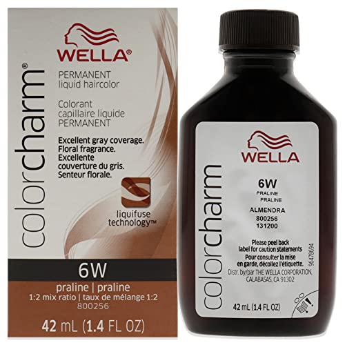 Tinta De Cabelo Líquida Permanente Wella Color Charm Para Gr