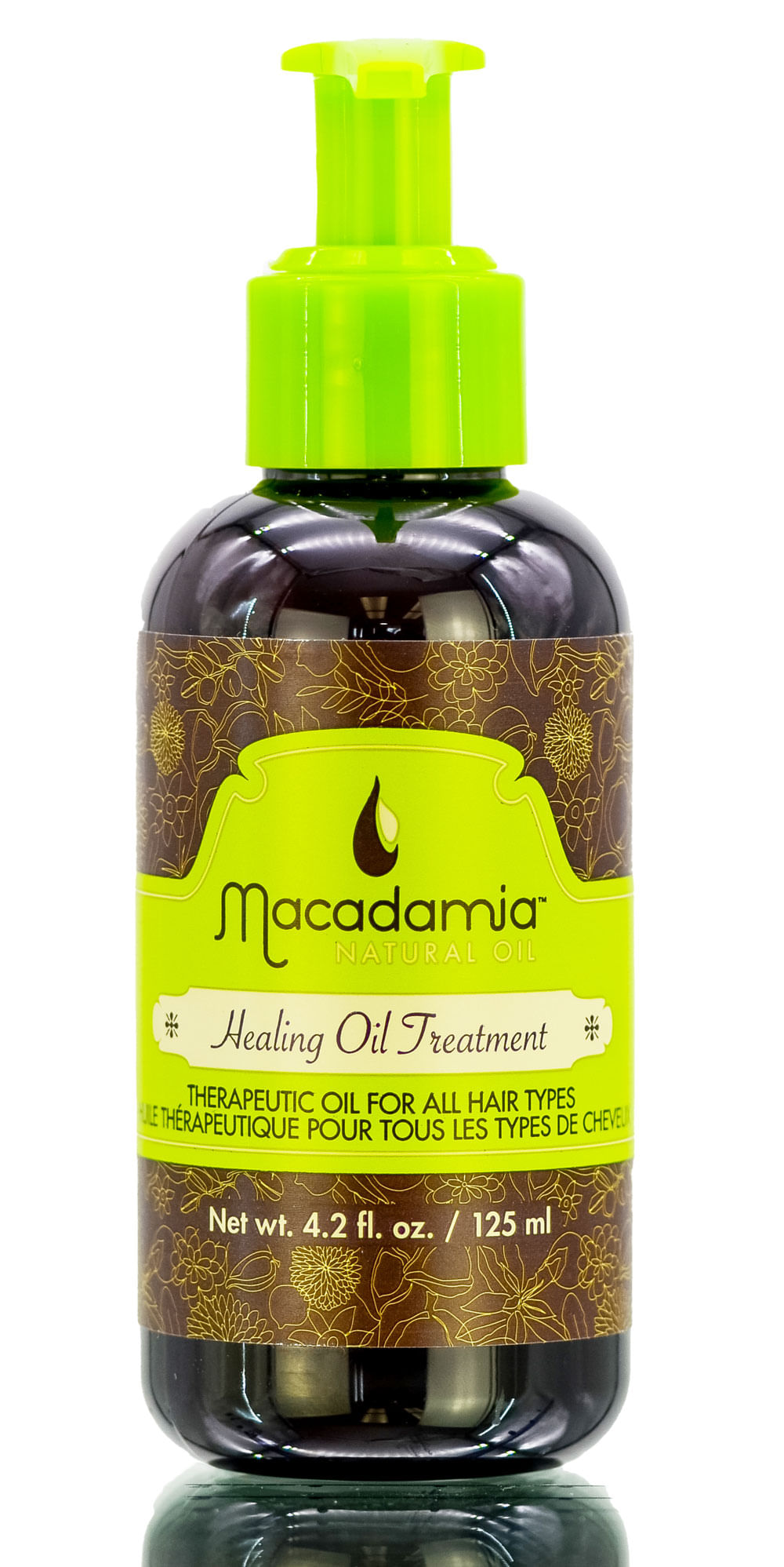 Tratamento Capilar Óleo Natural De Macadâmia Óleo Curativo 125ml