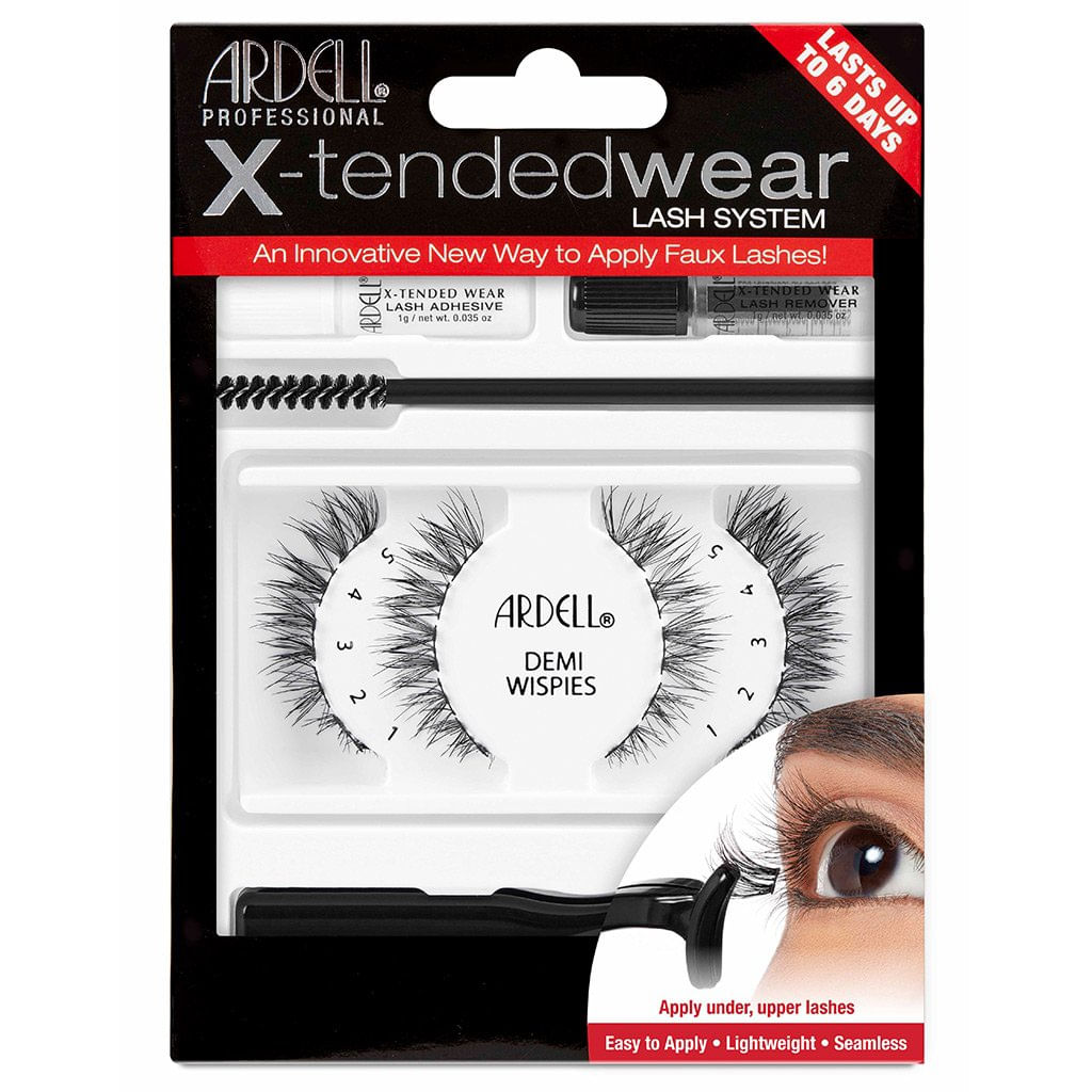 Cílios Postiços Ardell X-tended Wear Demi Wispies