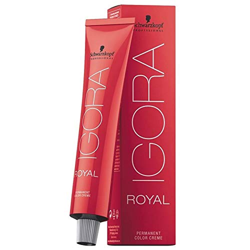 Tinta Permanente Schwarzkopf Igora Royal 60ml - Preto Extra