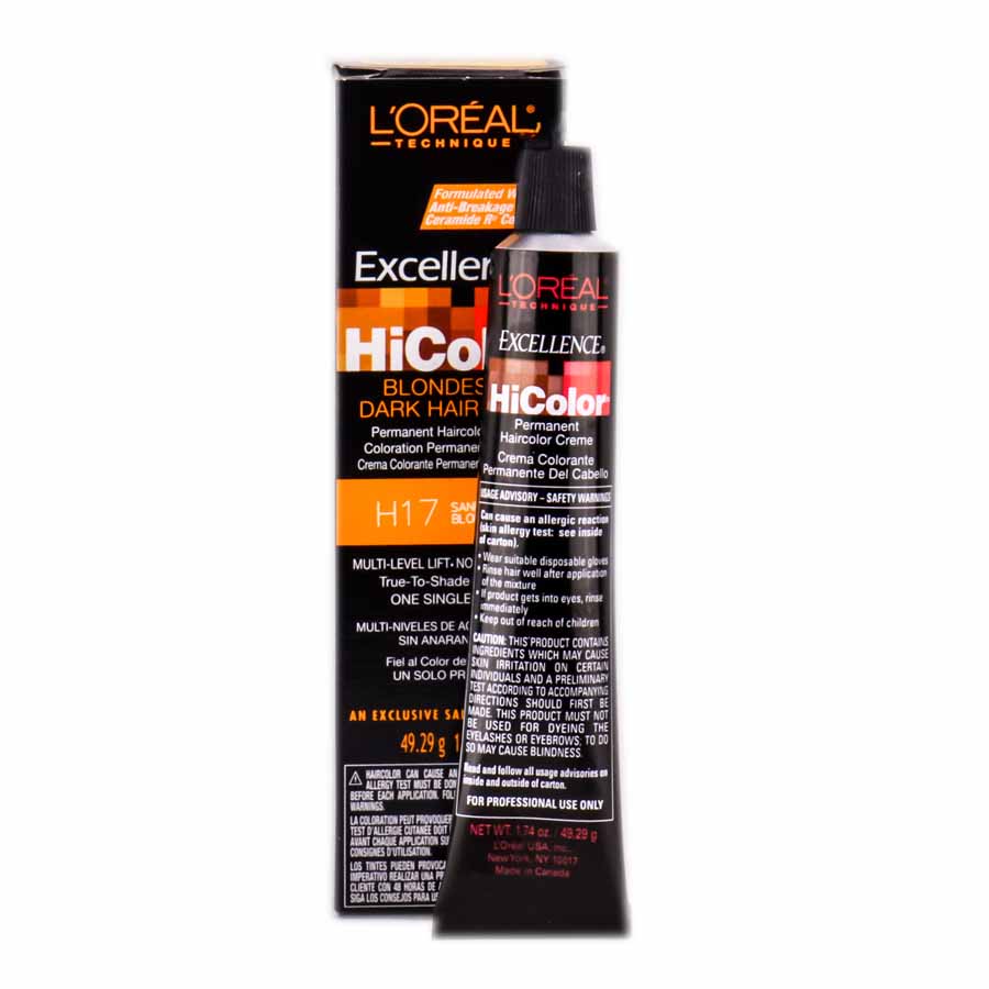 Creme Permanente L&#39;oreal Technique Excellence Hicolor - Blond