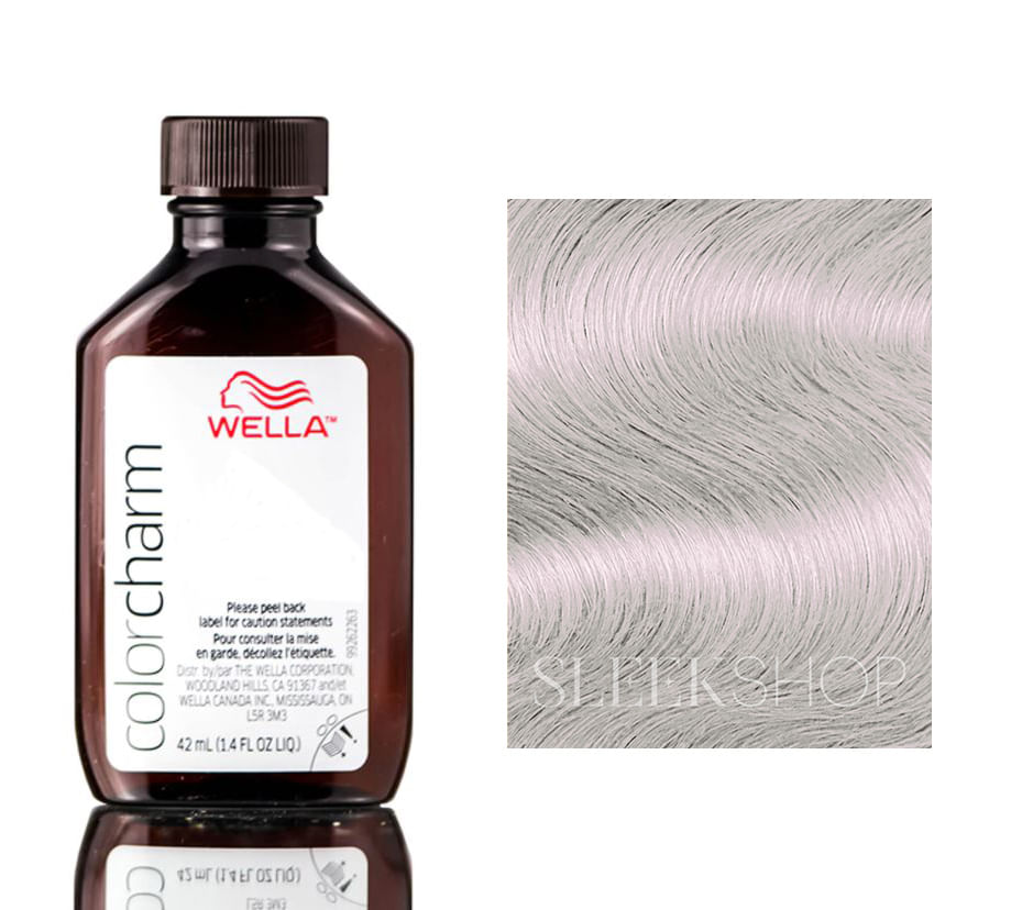 Cor De Cabelo Wella Color Charm Liquid Permanent 100% Grey C