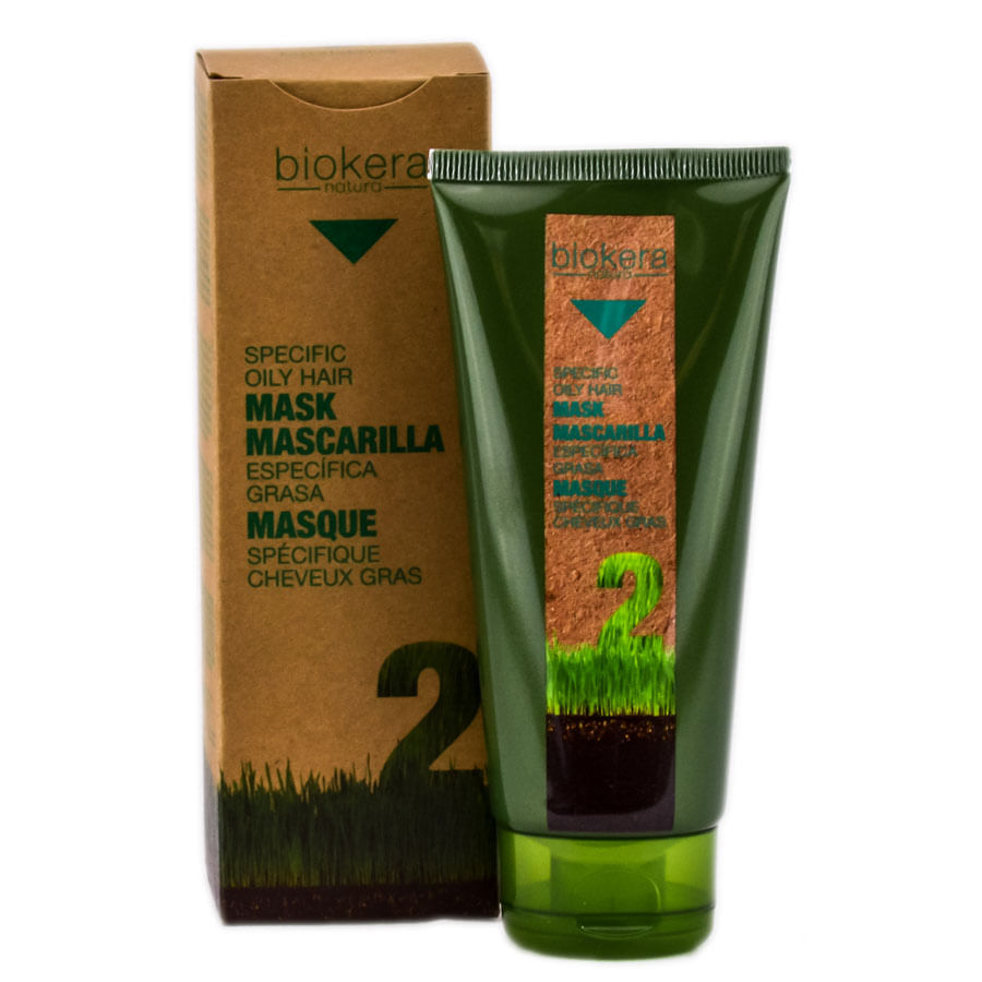 Máscara Capilar Salerm Biokera Natura Specific Oily 200ml