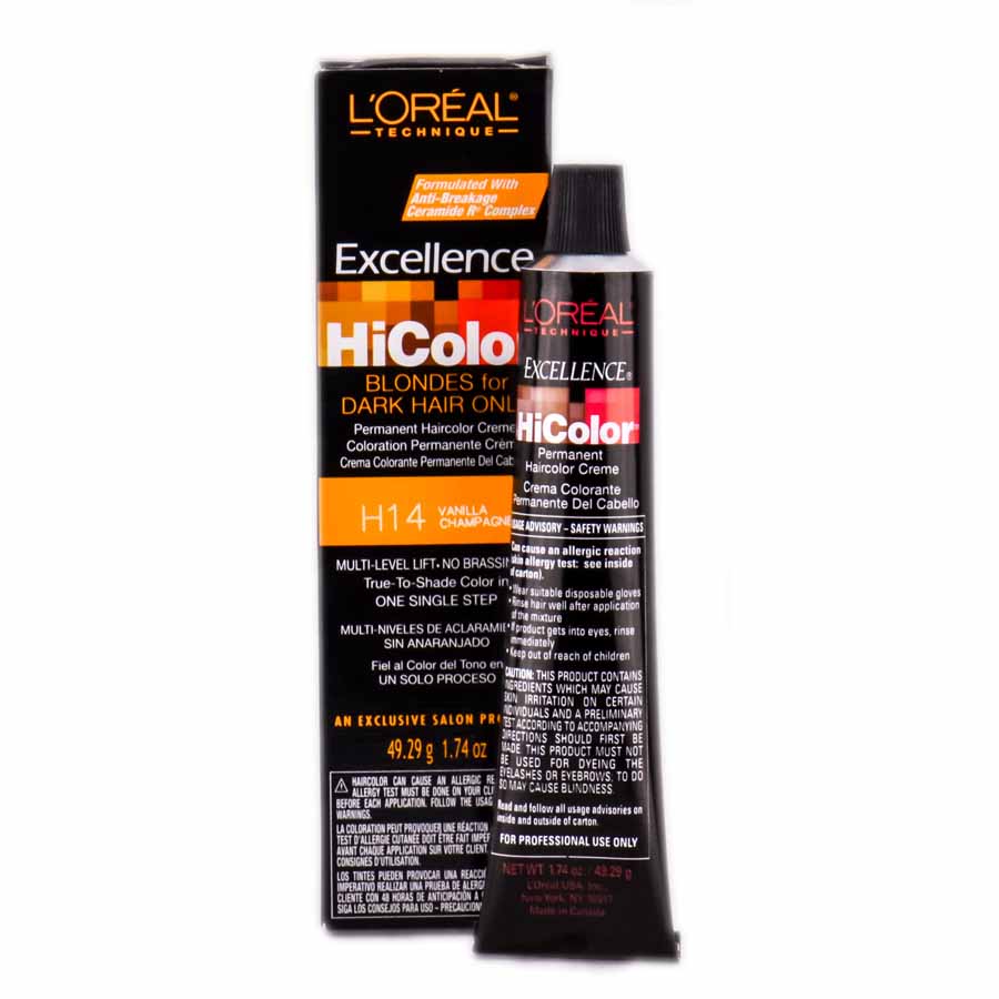 Creme Permanente L&#39;oreal Technique Excellence Hicolor - Blond