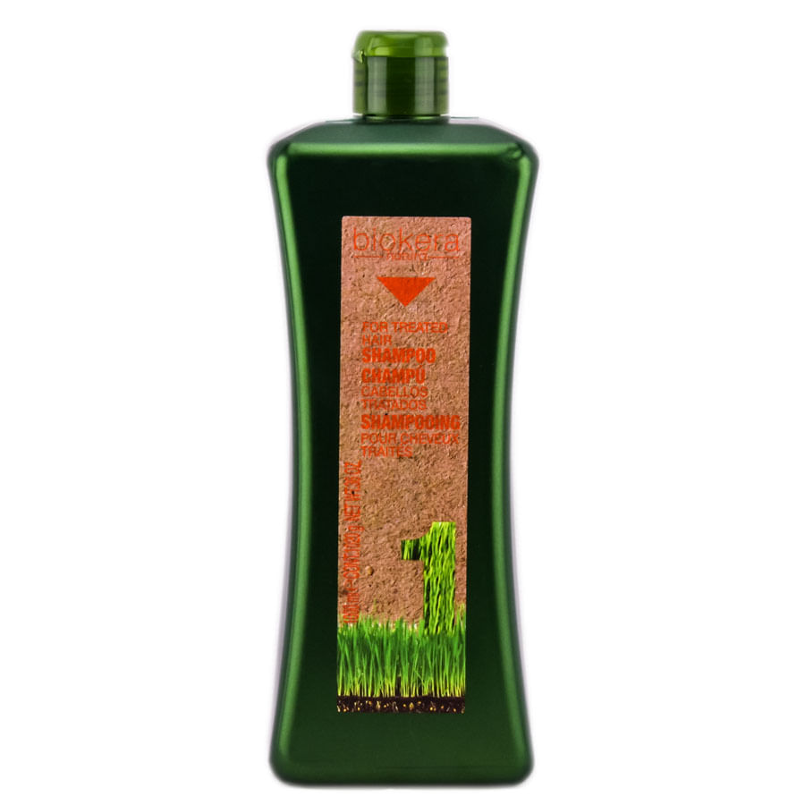 Shampoo Salerm Biokera Natura Para Cabelos Tratados 1070ml