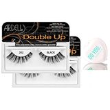 Cílios Ardell Professional Double Up, Pacote Com 2 Unidades (com Sleek C)