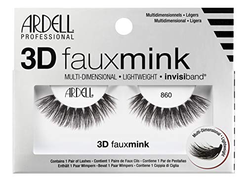 Cílios Postiços Ardell 3d Faux Mink 860, 4 Pares