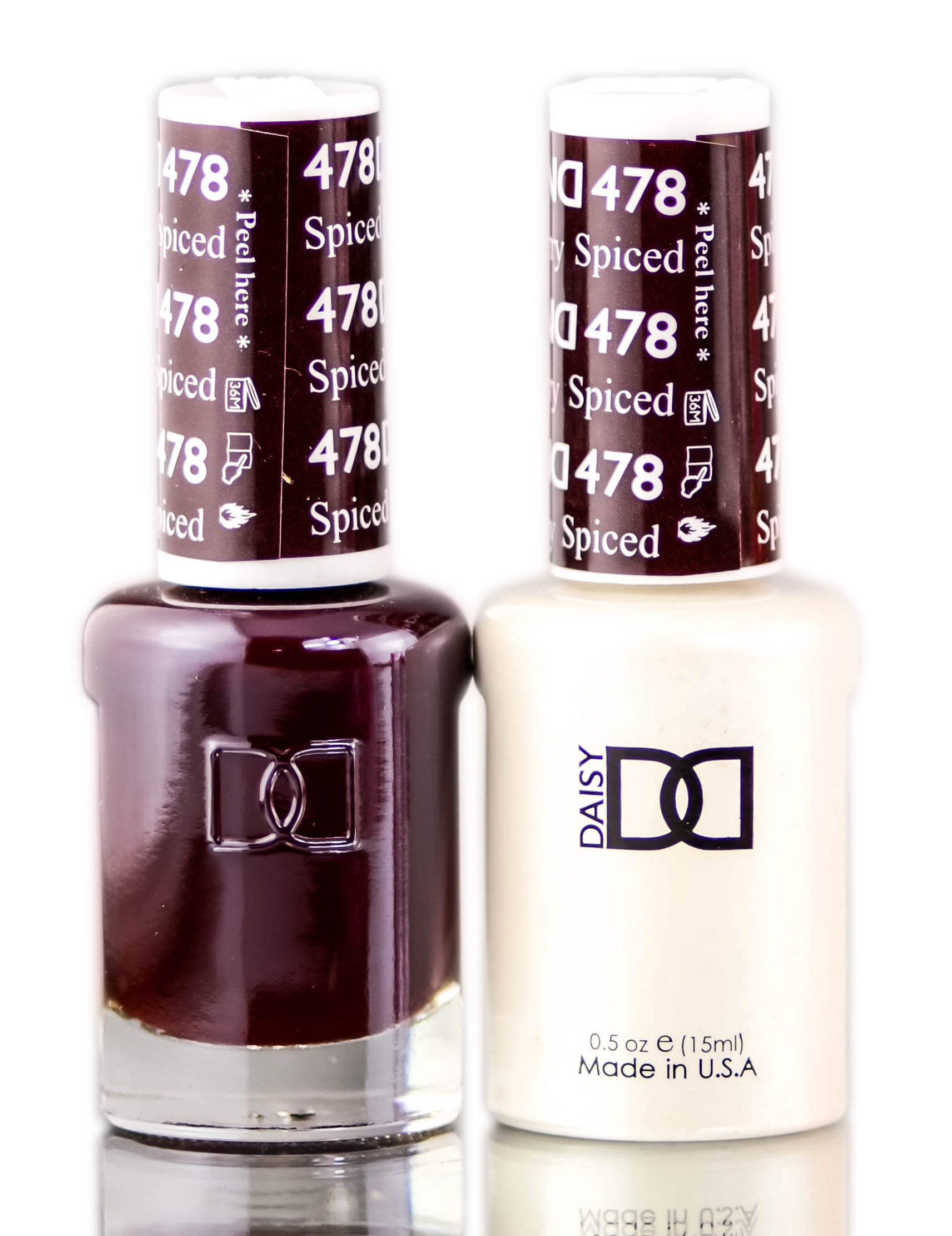 Gel Polish Duo Daisy Dnd Dc All In One + Nail Polish Spiced