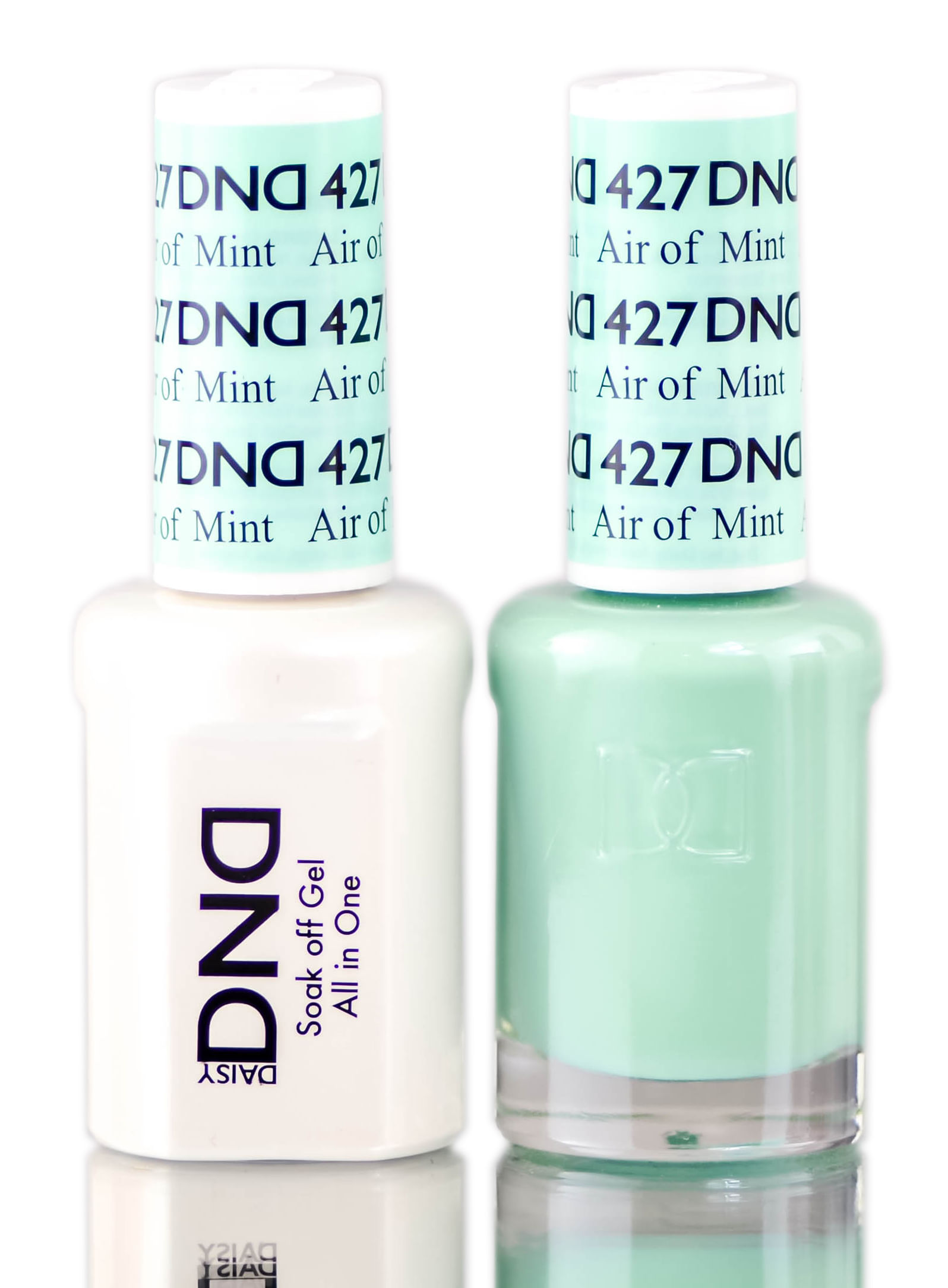 Gel Polish Duo Daisy Dnd Blues &amp; Greens+ Nail Polish Air Of