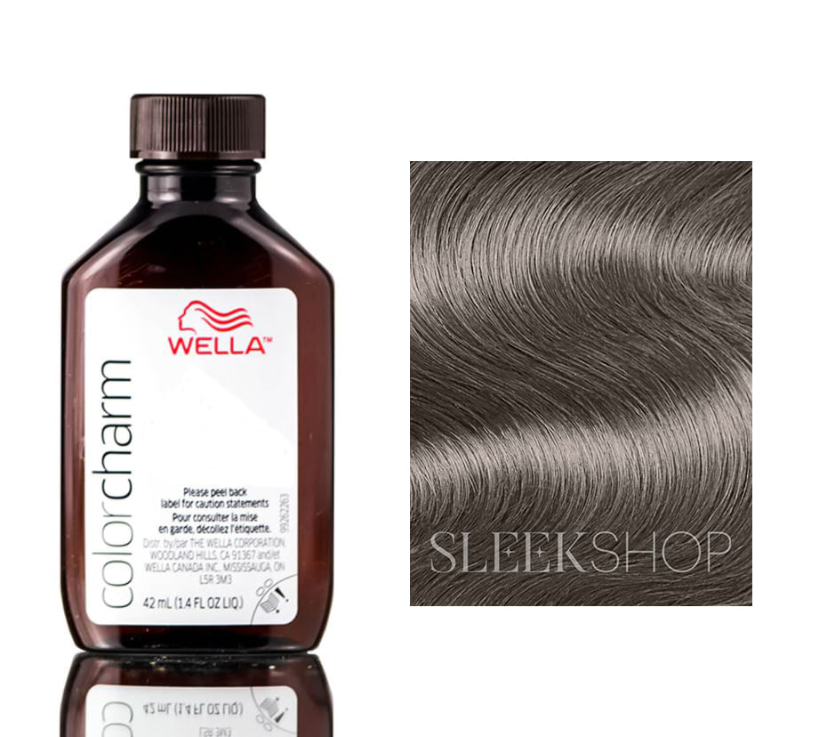 Cor De Cabelo Wella Color Charm Liquid Permanent 4a Medium A