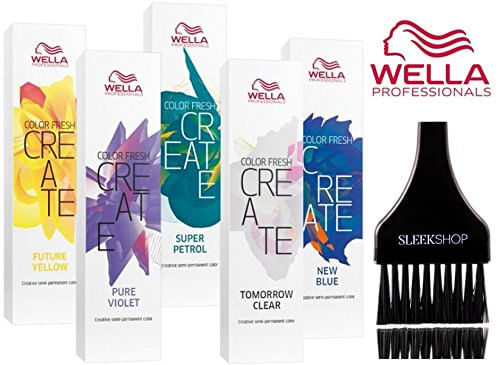 Cor De Cabelo Wella Color Fresh Create Semi Permanent Pure Viol