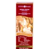 Tintura De Cabelo Surya Henna Cream 100% Vegano E Livre De Crueldade