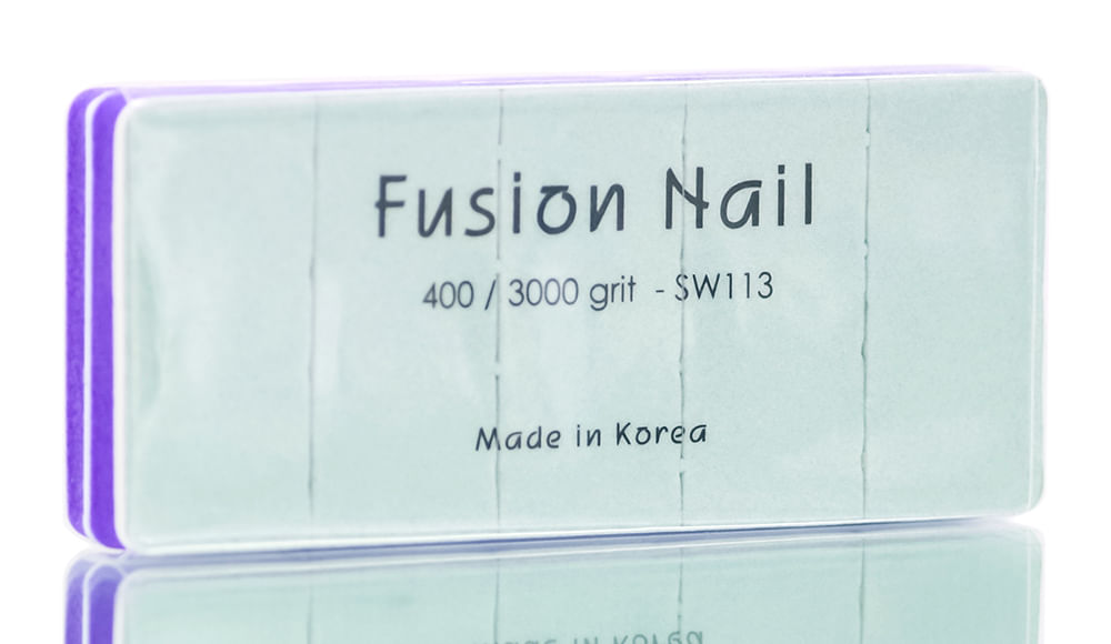 Lixa De Unhas Fusion Nail 400/3000 Grit Sw113